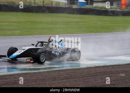 BTCC FP1 und FP2 während der British Touring Car Championship auf der Knockhill Racing Circuit, Dunfermline, Schottland am 12. August 2023. Foto von Chris Willia Stockfoto