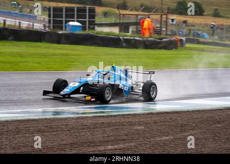 BTCC FP1 und FP2 während der British Touring Car Championship auf der Knockhill Racing Circuit, Dunfermline, Schottland am 12. August 2023. Foto von Chris Willia Stockfoto