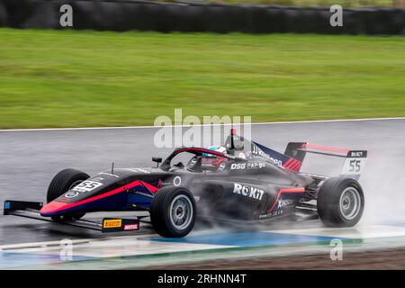 BTCC FP1 und FP2 während der British Touring Car Championship auf der Knockhill Racing Circuit, Dunfermline, Schottland am 12. August 2023. Foto von Chris Willia Stockfoto