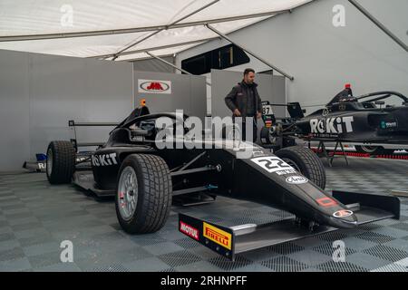 Formel 4 Knockhill Sonntag Stockfoto