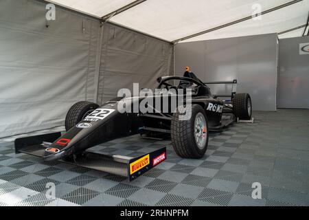 Formel 4 Knockhill Sonntag Stockfoto