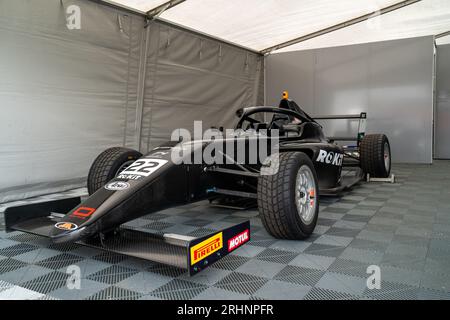 Formel 4 Knockhill Sonntag Stockfoto