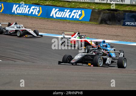 Formel 4 Knockhill Sonntag Deagen FAIRCLOUGH JHR Entwicklungen Stockfoto