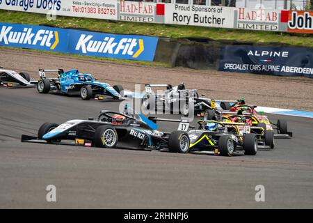 Formel 4 Knockhill Sonntag Stockfoto