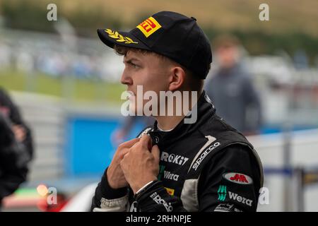 Formel 4 Knockhill Sunday DEAGEN FAIRCLOUGH JHR Developments Stockfoto