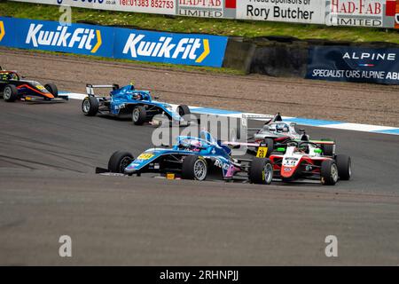 Formel 4 Knockhill Sonntag Stockfoto