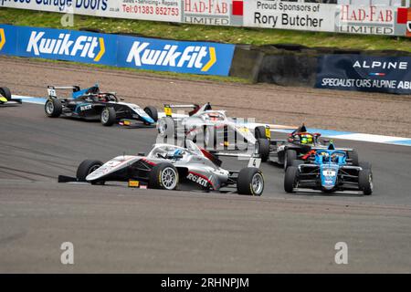 Formel 4 Knockhill Sonntag Stockfoto