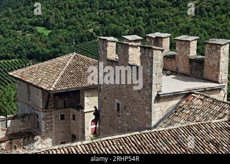 Catsel Thun im Val di Non, Norditalien Stockfoto