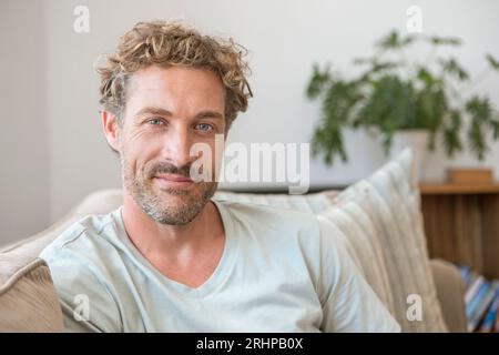 Im mittleren Alter Mann Stockfoto