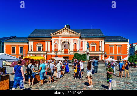 Litauen, Klaipeda, Theater Stockfoto