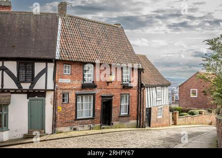 Michaelgate, Lincoln, Lincolnshire, England, Vereinigtes Königreich Stockfoto