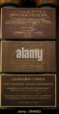 Hotel Chelsea in Manhattan NYC Stockfoto