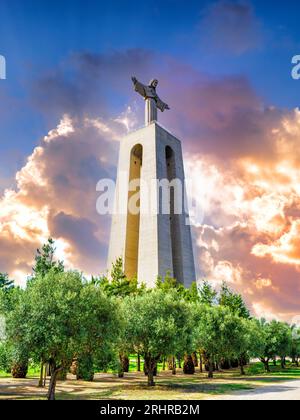 Cristo Rei Statue Lissabon, Portugal, Europa Stockfoto