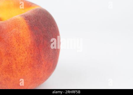 Steinobst-Pfirsich Nahaufnahme Stockfoto
