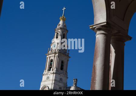 FATIMA LISSABON 18.08.2023, das Heiligtum unserer Lieben Frau vom Rosenkranz von Fatima ist eines der wichtigsten Marienheiligtümer. Im Jahr 1917 die drei kleinen Stockfoto