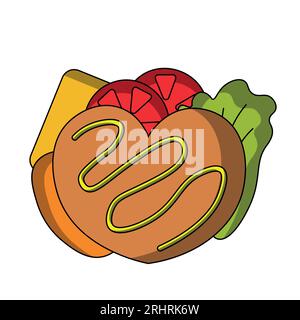 Für Ikonen, Web, Postkarten, Dekor, Verpackung, Ausdrucke für Dinge, Websites, Banner und Postkarten, Deckblätter und Poster, einzelne Elemente usw. Stock Vektor