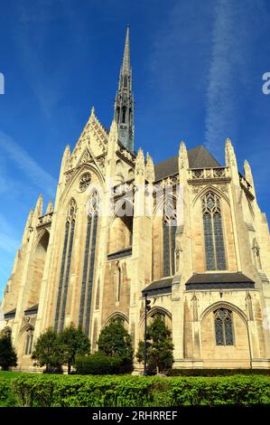 Heinz Memorial Chapel auf dem Campus der University of Pittsburgh Stockfoto