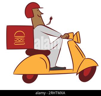 Omani People Business and Education Illustration Stockfoto