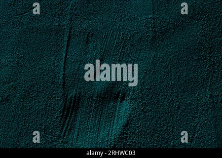 Teal farbigen abstrakten Wand Hintergrund mit Texturen von verschiedenen Schattierungen von teal Stockfoto