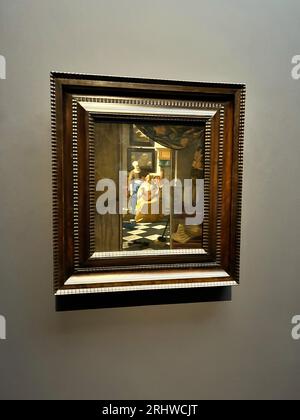 Amsterdam, Niederlande. August 2023. Ein berühmtes Gemälde von Johannes Vermeer. Der Liebesbrief. Hochwertige Fotos Stockfoto