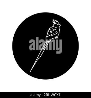 Schwarzes Liniensymbol mit dem Mauspad. Piktogramm für Webseite, mobile App, Werbeaktion. Stock Vektor