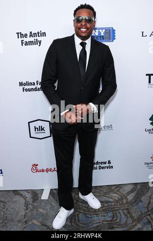 Beverly Hills, Vereinigte Staaten. August 2023. BEVERLY HILLS, LOS ANGELES, KALIFORNIEN, USA - 18. AUGUST: Paul Pierce, ehemaliger professioneller Basketballspieler, kommt bei der 23. Jährlichen Gala der Harold and Carole Pump Foundation im Beverly Hilton Hotel am 18. August 2023 in Beverly Hills, Los Angeles, Kalifornien, USA an. (Foto: Xavier Collin/Image Press Agency) Credit: Image Press Agency/Alamy Live News Stockfoto