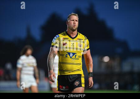 Wakefield, England - 18. August 2023 Joe Westerman von Castleford Tigers. Rugby League Betfred Super League, Wakefield Trinity vs Castleford Tigers im Be Well Support Stadium, Wakefield, Großbritannien Stockfoto