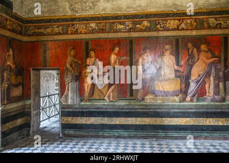 POMPEJI ITALIEN Stockfoto