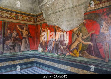 POMPEJI ITALIEN Stockfoto