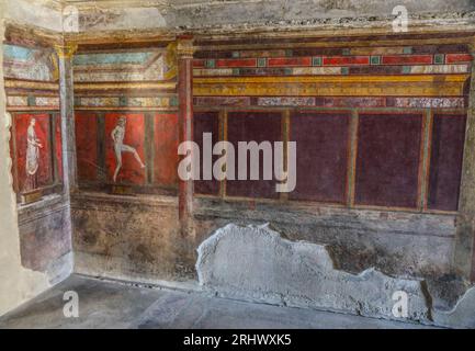 POMPEJI ITALIEN Stockfoto