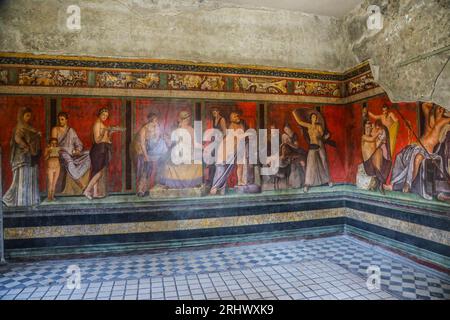 POMPEJI ITALIEN Stockfoto