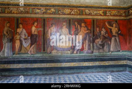 POMPEJI ITALIEN Stockfoto