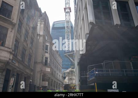 London, Großbritannien. August 2023. Architektur in der City of London. Kredit: Maureen McLean/Alamy Stockfoto