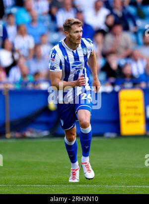 Michael Smith am Sheffield Wednesday während des Sky Bet Championship Matches in Hillsborough, Sheffield. Bilddatum: Samstag, 19. August 2023. Stockfoto