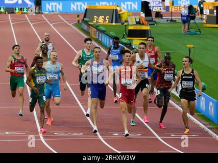 Budapest, Ungarn. August 2023. Budapest, HUN, 19. August 2023 1500mm Action während der Leichtathletik-Weltmeisterschaften 2023 National Athletics Centre Budapest im National Athletics Centre Budapest Ungarn am 19. August 2023 Alamy Live News Stockfoto