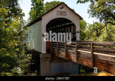 Antelope Creek Bridge, Eagle Point, Oregon, USA Stockfoto