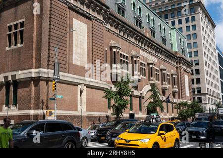 69th Regiment Armory, 68 Lexington Avenue, 26th Street, New York City, USA 2023 Stockfoto