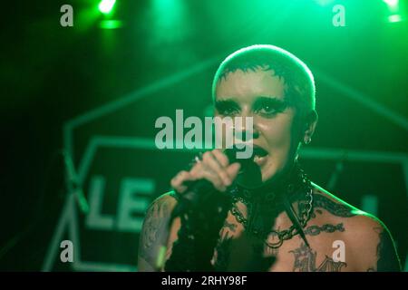 Sheffield, UK, 19. August 2023, Zand tritt beim Leadmill in Sheffield auf, teilweise mit Music for the Many, gegründet von Jeremy Corbyn, Credit: Paul Smith / Alamy Live News Stockfoto