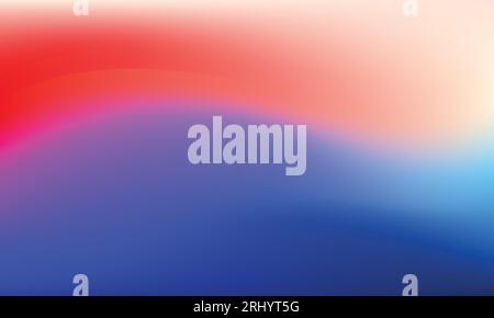 modern vibrant colorful gradient wave background. eps 10 vector. Stock Vector