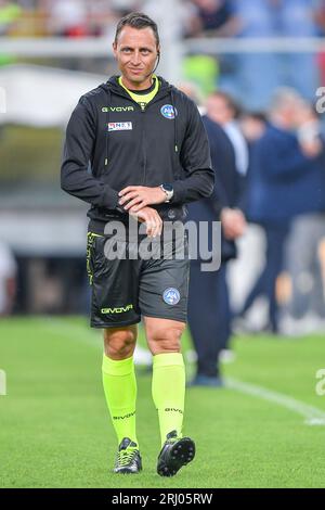 Genua, Italien. August 2023. Rosario Abisso nach Palermo während des Spiels Genua CFC gegen ACF Fiorentina, italienische Fußballserie A in Genua, Italien, 19. August 2023 Credit: Independent Photo Agency/Alamy Live News Stockfoto