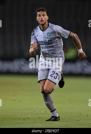 Turin, Italien, 14. August 2023. Luca Ceppitelli von Feralpisalo während der Coppa Italia Runde des Jahres 32 im Stadio Grande Torino, Turin. Auf dem Bild sollte stehen: Jonathan Moscrop / Sportimage Stockfoto