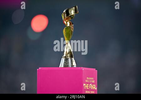 Sydney, Australien. August 2023. Das Finale der Frauen-Weltmeisterschaft 2023 zwischen Spanien und England im Stadion Australia (Accor Stadium) am 20. August 2023 in Sydney，Australia. Meng Gao/Alamy Live News: Meng Gao/Alamy Live News Stockfoto