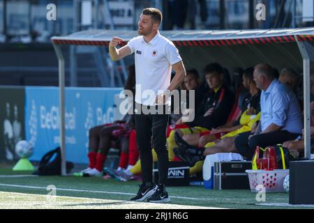 ROTTERDAM, NIEDERLANDE - 19. AUGUST: Co-Trainer Ruben den UIL (Excelsior Rotterdam) beim Eredivisie-Spiel von SBV Excelsior und AFC Ajax bei V Stockfoto