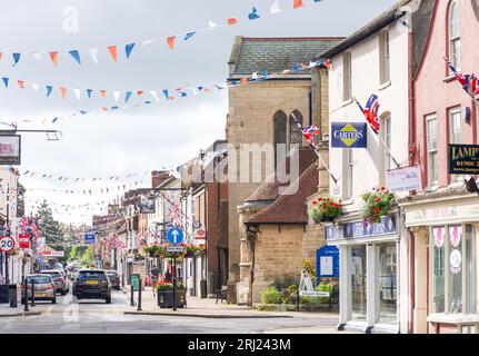 High Street, Stony Stratford, Buckinghamshire, England, Vereinigtes Königreich Stockfoto