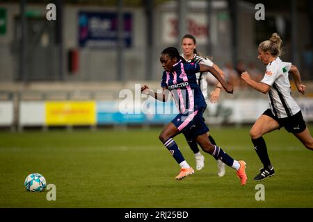 London, Großbritannien. August 2023. London, England, 20. August 2023: Shakira Kafoero Roberts (19 Dulwich Hamlet) im Princes Park Stadium in London, England. (Liam Asman/SPP) Credit: SPP Sport Press Photo. Alamy Live News Stockfoto