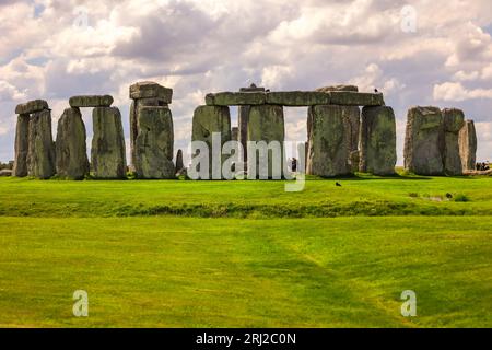 Stonehenge Monument in Wiltshire, England Stockfoto