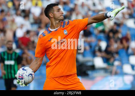 Reggio Emilia, Italien. August 2023. Juan Musso (Atalanta) während des Spiels US Sassuolo gegen Atalanta BC, italienischer Fußball-Serie A in Reggio Emilia, Italien, 20. August 2023 Credit: Independent Photo Agency/Alamy Live News Stockfoto