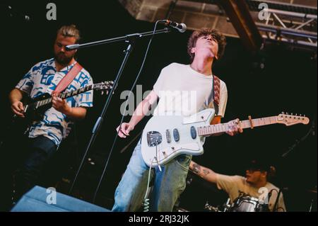 Sunderland, Großbritannien. August 2023. Tom A. Smith tritt bei Pop RECs Ltd. Auf Quelle: Thomas Jackson/Alamy Live News Stockfoto