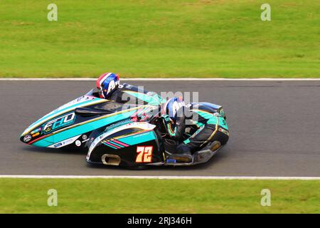 Darlington und District Motor Club im Cadwell Park Stockfoto