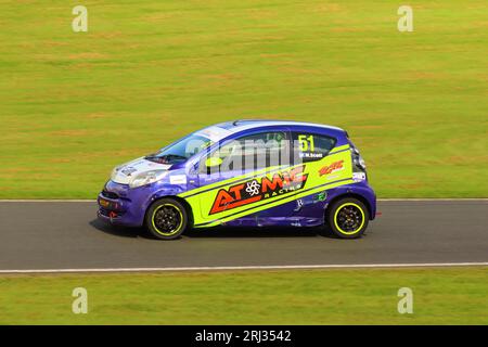 Darlington und District Motor Club im Cadwell Park Stockfoto